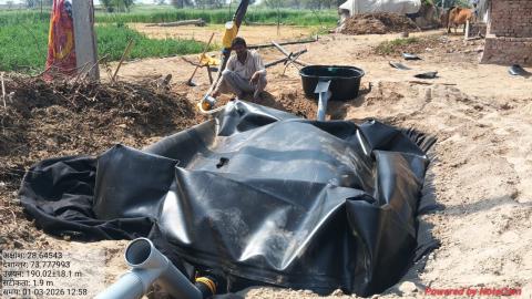 Post Install  Photo Shrawan Kumar - Omprakash