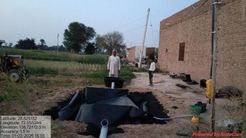 Post Installed Photo Chhindra Devi-Hansraj