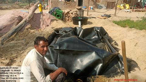 Post Installed Photo Ramswaroop Bhadu-Hadman Ram