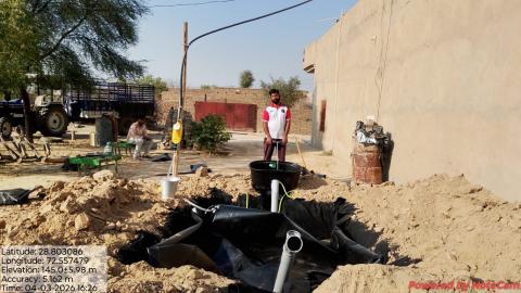 Post Installed Photo Satish Kumar-Rai Singh